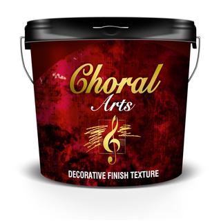 CHORAL (water based decorative material on various shades)