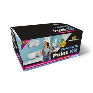 COMPLETE PAINT KIT ( for interior use with unmould paint for walls & ceilings )