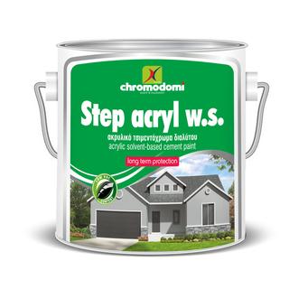 STEP ACRYL W.S. (solvent based acrylic cement paint)