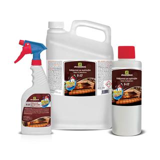 F-17 Cleaner for fireplaces & barbeque