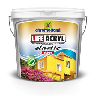 LIFE ACRYL ELASTIC FIBER (100% ακρυλικό ινοπλισμένο ελαστομερές τσιμεντόχρωμα)